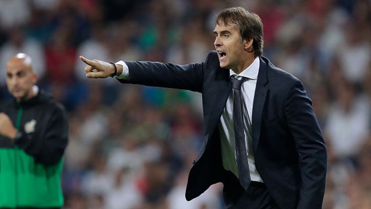 Julen Lopetegui, mantan pelatih Real Madrid yang baru saja ditunjuk mengasuh Sevilla. Copyright: © Getty Images