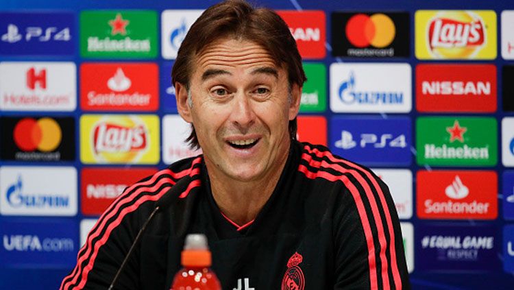 Julen Lopetegui, Saat Masih Jadi Pelatih Real Madrid. Copyright: © Getty Images