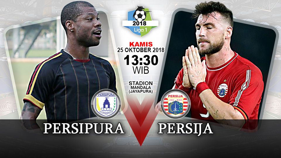 Pertandingan Persipura Jayapura vs Persija Jakarta. Copyright: &copy; Indosport.com