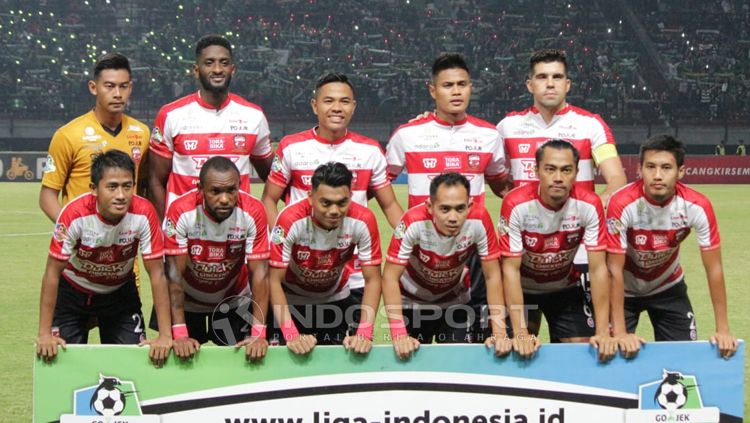 Skuat Madura United. Copyright: © Fitra Herdian/INDOSPORT