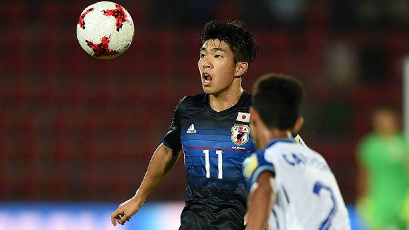 Taisei Miyashiro saat membela Timnas Jepang. Copyright: © Getty Images