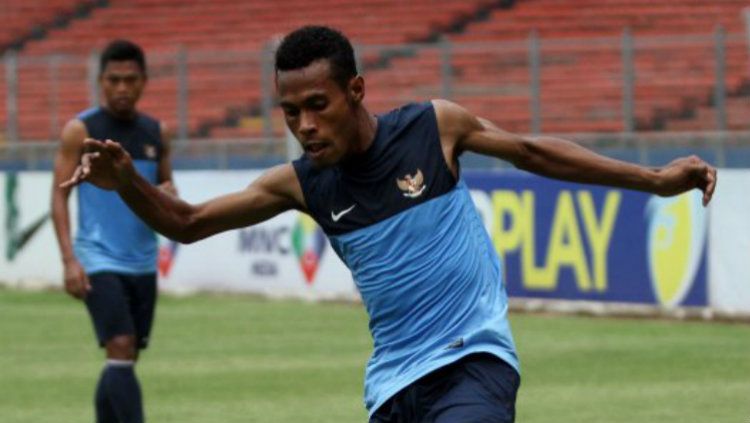 Ruben Sanadi ketika pemusatan latihan Timnas Indonesia. Copyright: © Dany Permana/Tribun News