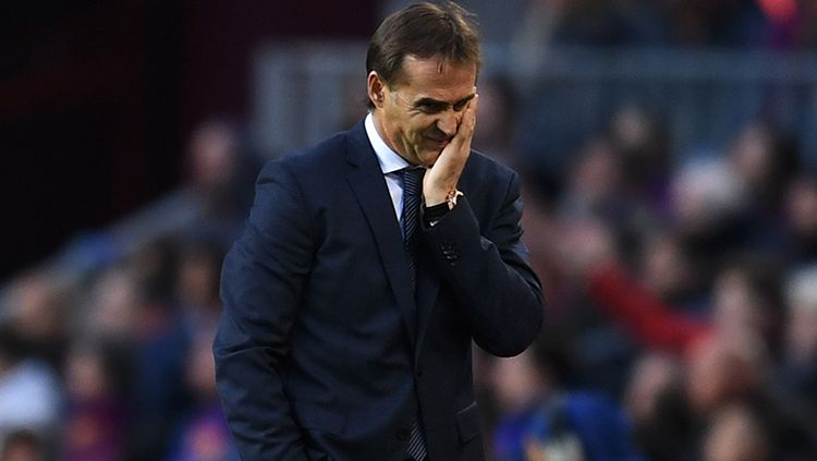 Pelatih Sevilla, Julen Lopetegui, buka suara soal jadwal LaLiga Spanyol yang bergulir kembali di tengah pandemi. Copyright: © Getty Images/David Ramos