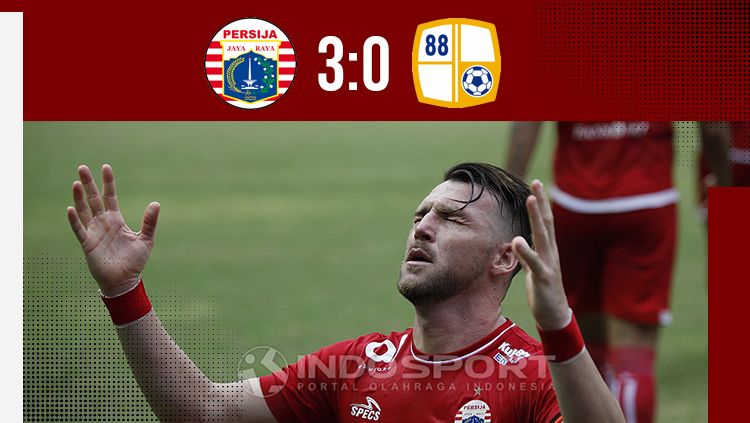Hasil pertandingan Persija Jakarta vs Barito Putera Copyright: © INDOSPORT