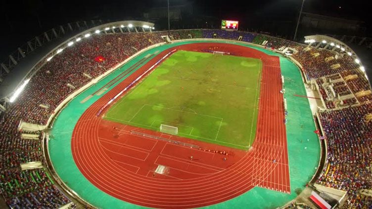 New Laos National Stadium, stadion baru di Piala AFF 2018 Copyright: © Foxsport
