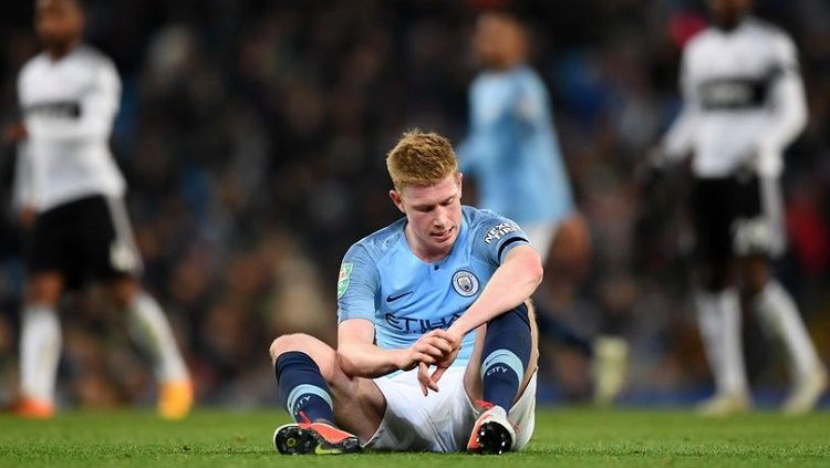 De Bruyne kembali mengalami cedera Copyright: © Getty Images