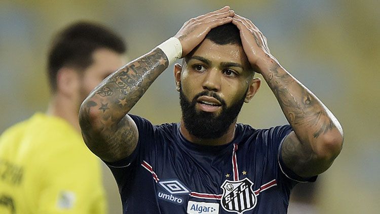 Gabriel Barbosa berharap akan kembali ditarik ke Inter Milan. Copyright: © INDOSPORT