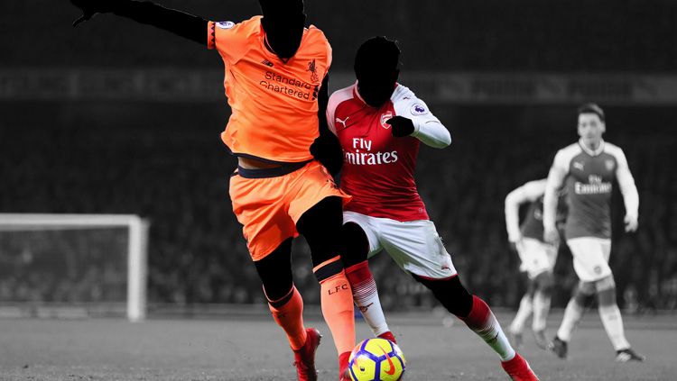 Arsenal vs Liverpool Copyright: © INDOSPORT