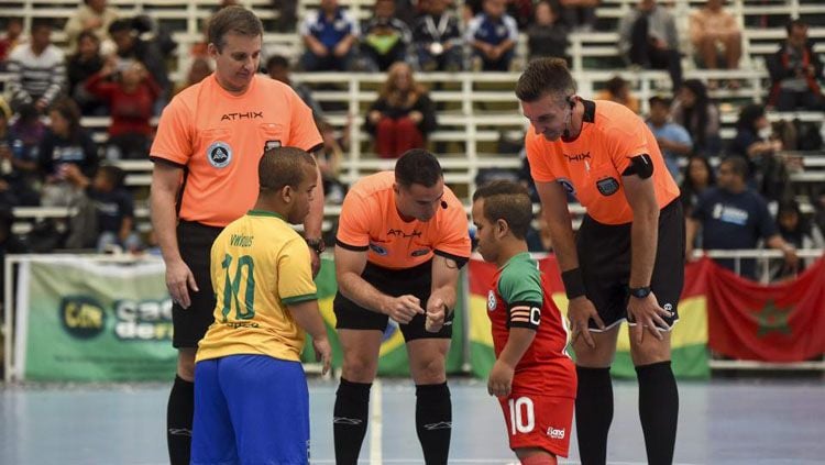 Pertandingan di Dwarf Copa America 2018 Copyright: © Sun Sport