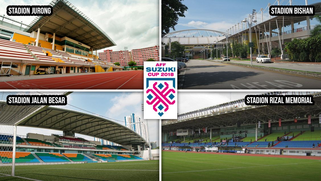Stadion stadion yang dipergunakan untuk laga di Piala AFF 2018. Copyright: © Soicaumienbac.cc