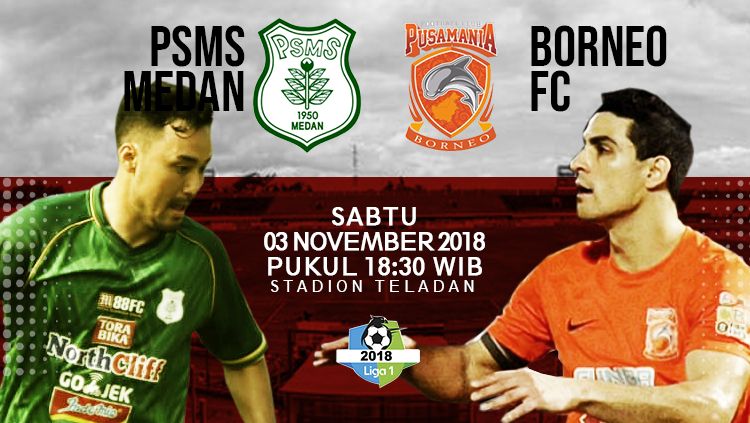 Prediksi Pertandingan PSMS Medan vs Borneo FC Copyright: © INDOSPORT