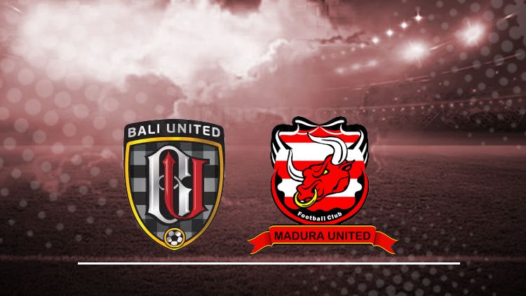 Logo Bali United dan Madura United. Copyright: © INDOSPORT