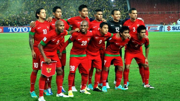 Skuat Timnas Indonesia di Piala AFF 2012. Copyright: © Four Four Two