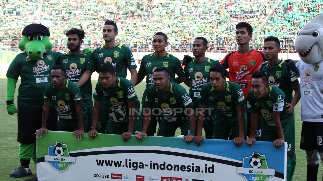 Skuat Persebaya Surabaya Copyright: © Fitra Herdian/Indosport.com