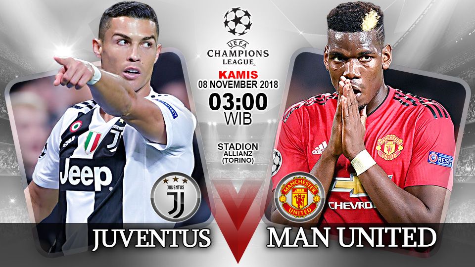 Pertandingan Juventus vs Manchester United. Copyright: © Indosport.com
