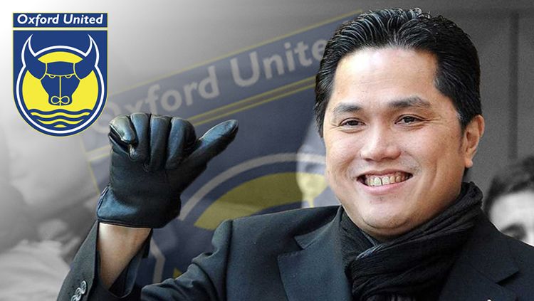 Erick Thohir jadi petinggi Oxford United. Copyright: © INDOSPORT