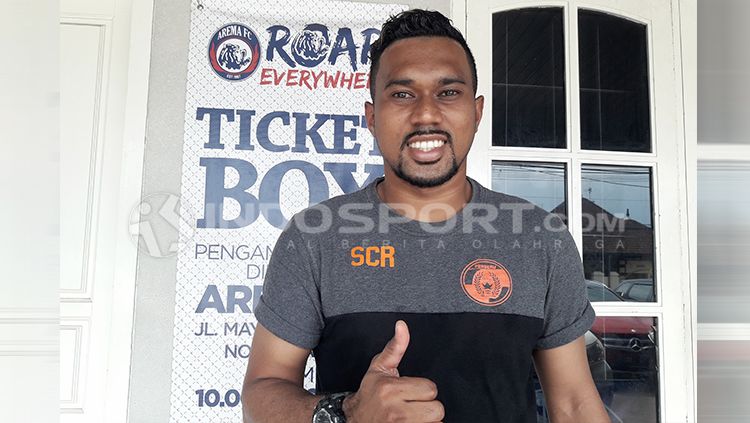 Samuel Reimas, kiper baru Bali United. Copyright: © INDOSPORT/Ian Setiawan