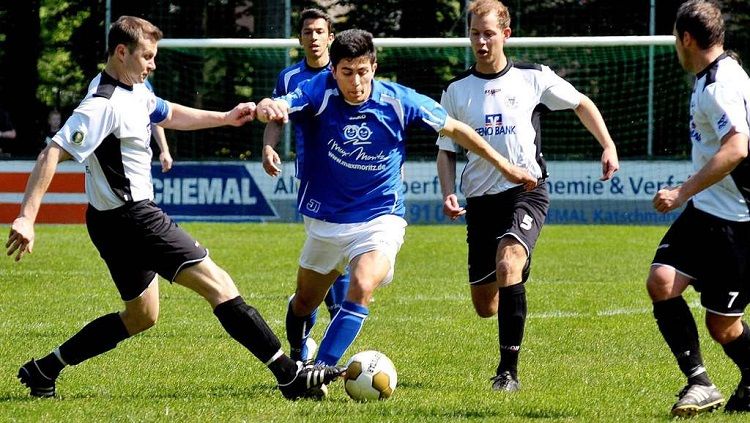 Dennis Buschening, penggawa klub Westfalen Rhynern, dan pemain keturunan Thailand Copyright: © wa.de
