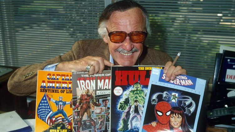 Stan Lee pencipta karakter superhero Marvel. Copyright: © ARALDO Di CROLLALANZA/REX/Shutterstock