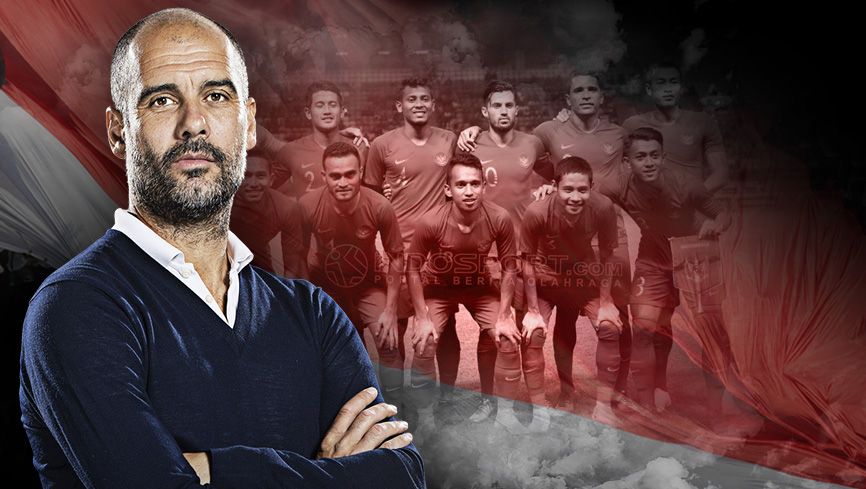 Pep Guardiola dan Timnas Indonesia Copyright: © Football265.com