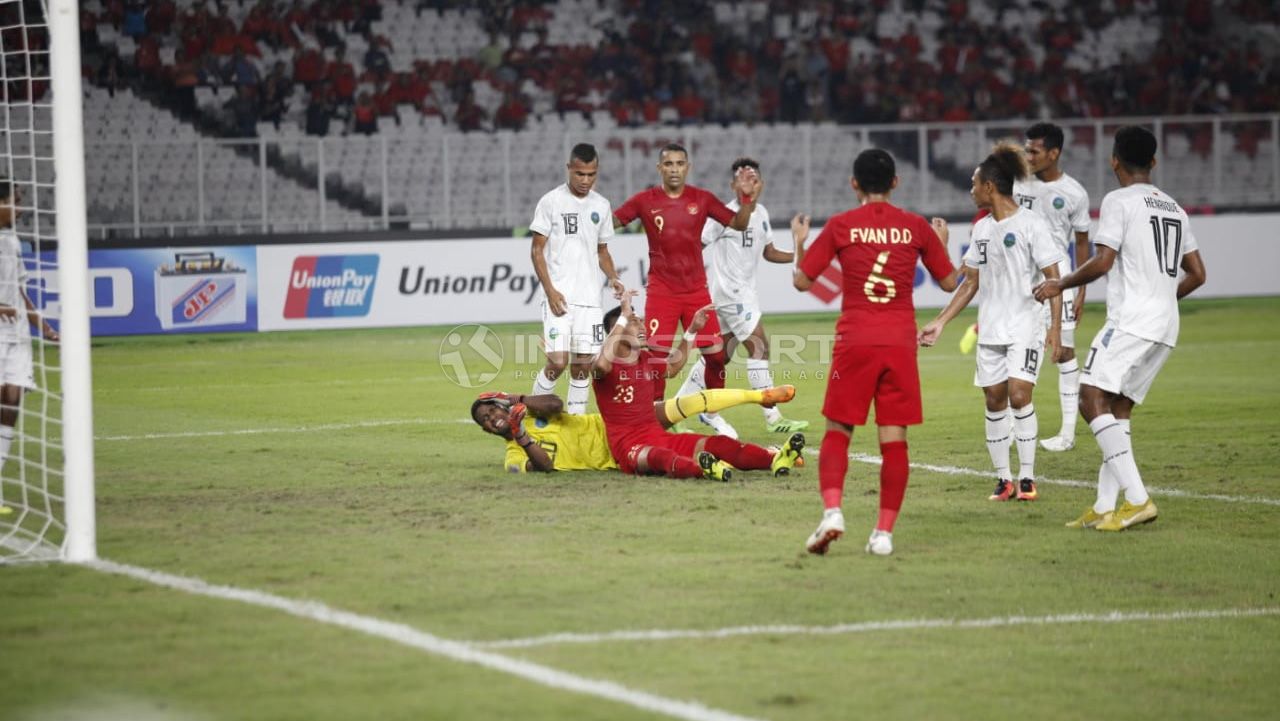 Indonesia vs Timor Leste di Piala AFF 2018. Copyright: © Herry Ibrahim/Football265.com