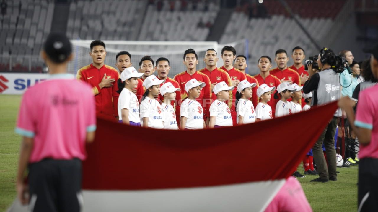 Skuat Timnas Indonesia di Piala AFF 2018. Copyright: © Herry Ibrahim/Indosport.com
