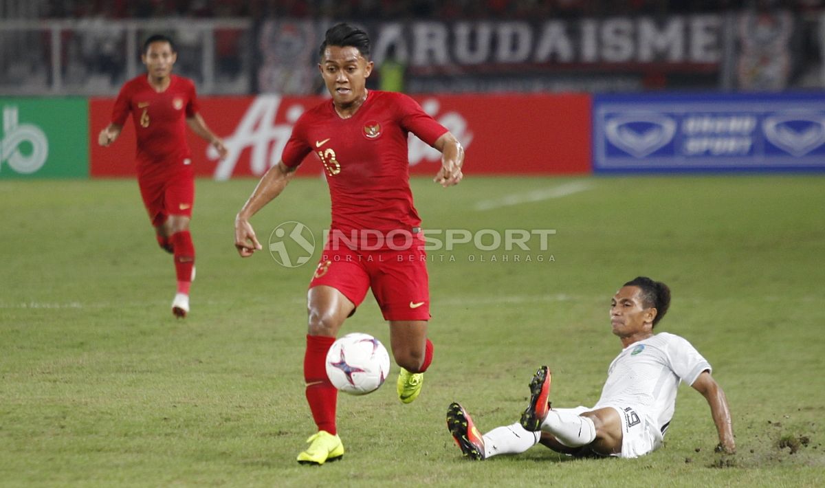 Indonesia vs Timor Leste di Piala AFF 2018 Copyright: © Herry Ibrahim/INDOSPORT