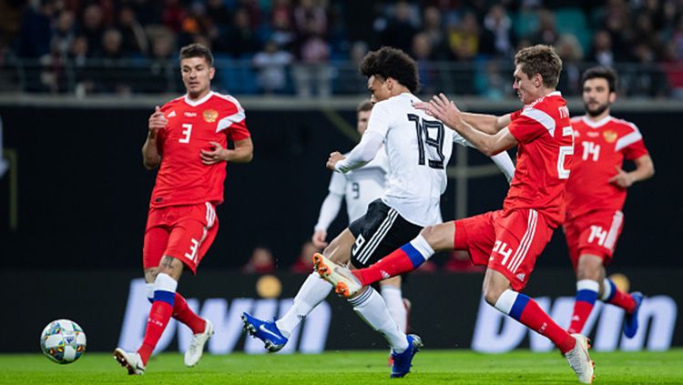 Proses gol Leroy Sane. Copyright: © Getty Images