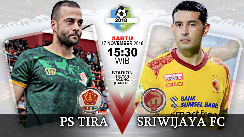 Pertandingan PS TIRA vs Sriwijaya FC. Copyright: © Indosport.com