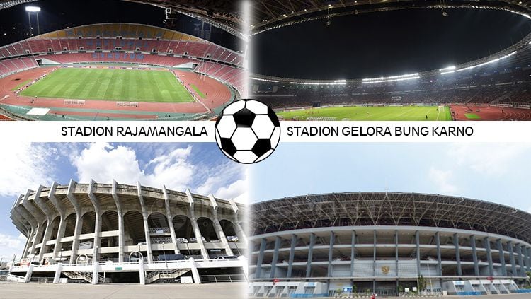 Stadion Rajamangala vs Stadion Gelora Bung Karno Copyright: © INDOSPORT