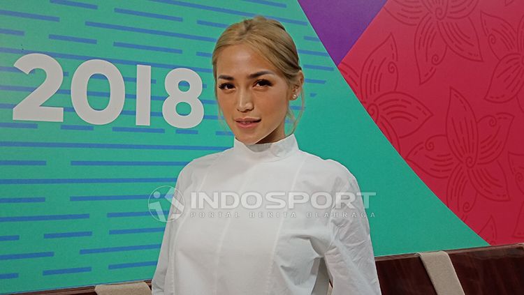 Jessica Iskandar di konferensi pers Indonesian Sport Awards 2018 Copyright: © Shintya Maharani/INDOSPORT