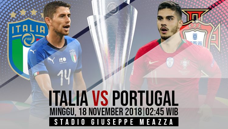 Prediksi pertandingan Italia vs Portugal Copyright: © INDOSPORT