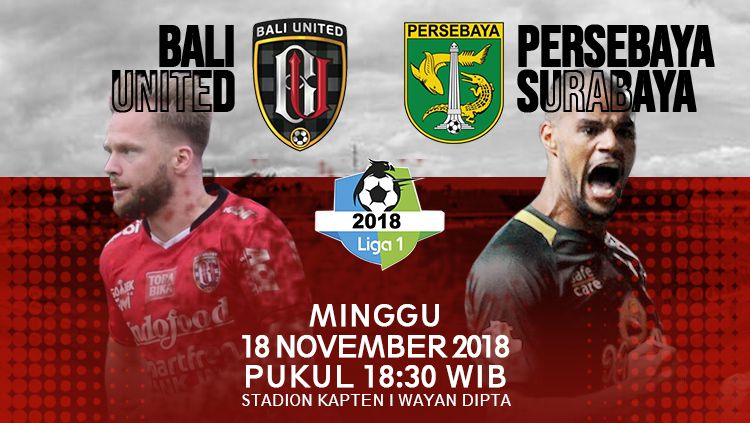 Prediksi Pertandingan Liga 1 2018 : Bali United Vs Persebaya Surabaya ...