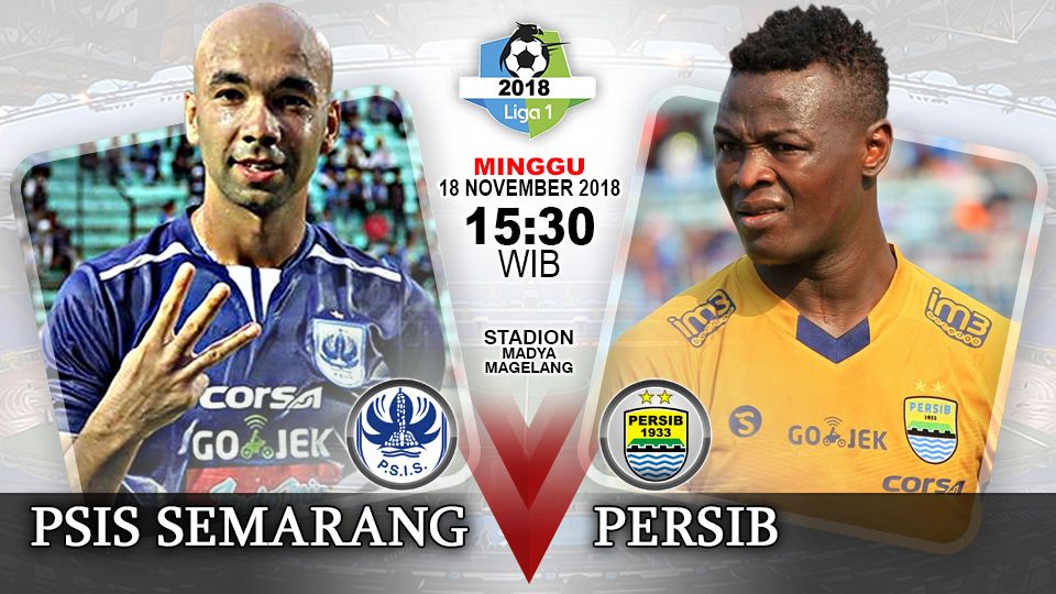 Prediksi Pertandingan Liga 1: PSIS Semarang vs Persib Bandung - INDOSPORT