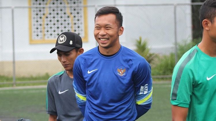Awan Setho Raharjo saat jalani latihan Copyright: © Awan Setho Raharjo
