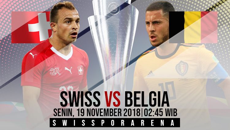Link Live Streaming Pertandingan UEFA Nations League: Swiss vs Belgia. Copyright: © INDOSPORT
