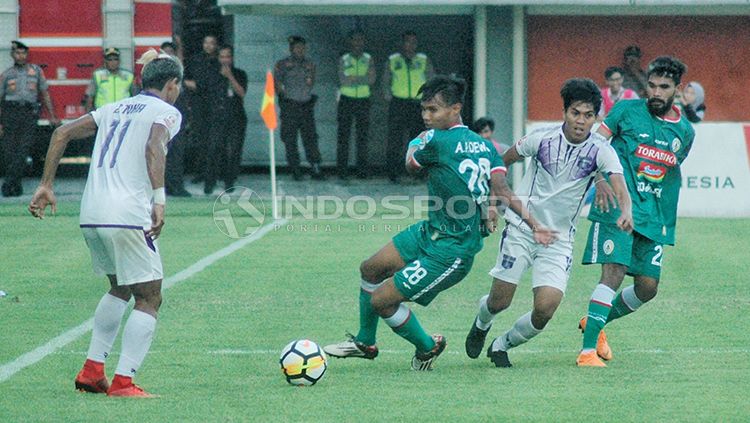 PSS Sleman saat tampil di 8 besar Liga 2 2018. Copyright: © Prima/INDOSPORT