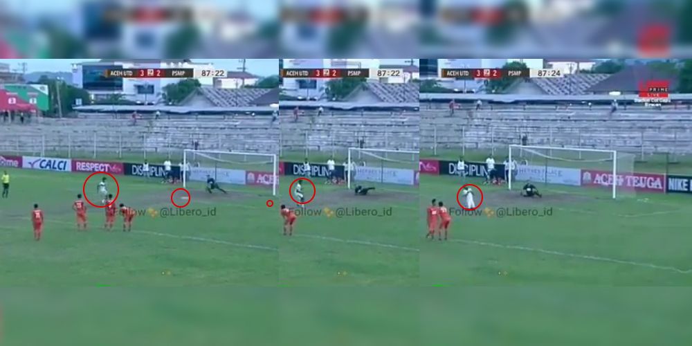 Pemain PSMP Mojokerto gagal mengeksekusi penalty Copyright: © Istimewa