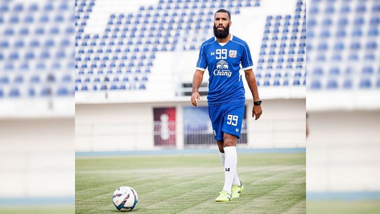 Striker Belanda Sylvano Comvalius. Copyright: © Instagram/@sylvanocomvalius