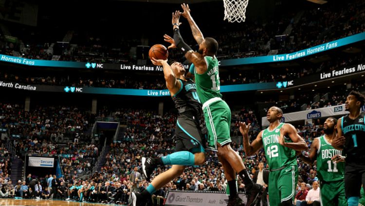 Pebasket Charlotte Hornets, Miles Bridges, harus menghadapi akhir dari karier NBA-nya yang masih muda setelah terlibat dalam kasus KDRT yang cukup brutal. Copyright: © Getty Images