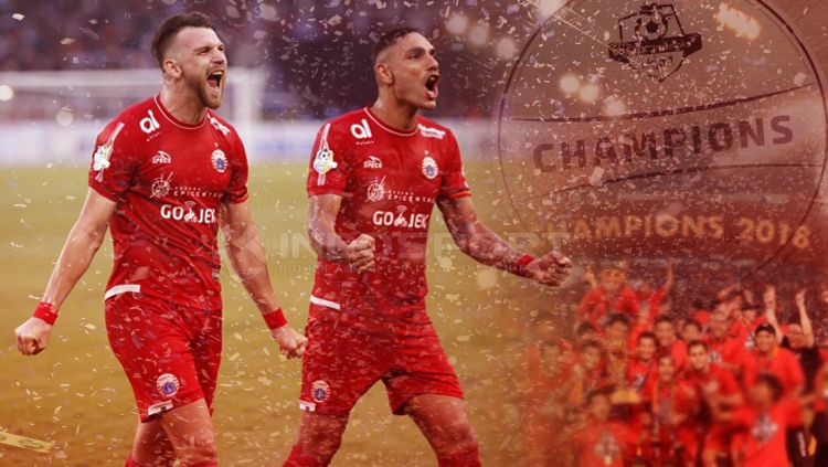 ilustrasi Persija Jakarta juara Liga 1 Copyright: © INDOSPORT