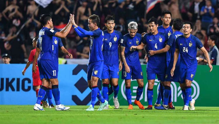 Skuat Timnas Thailand bakal absen di Piala AFF 2020 dan menjadi kesempatan Timnas Indonesia untuk bisa meraih juara. Copyright: © AFF