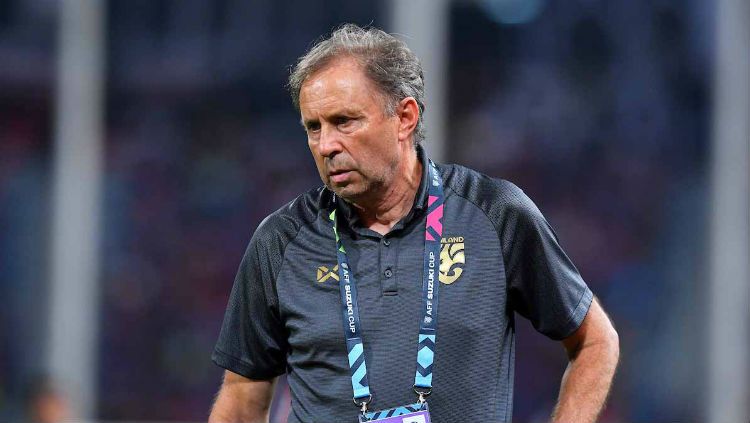 Pelatih Timnas Thailand, Milovan Rajevac. Copyright: © AFF