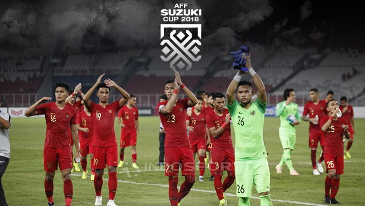 Timnas Indonesia usai melawan Timor Leste di Piala AFF 2018. Copyright: © INDOSPORT