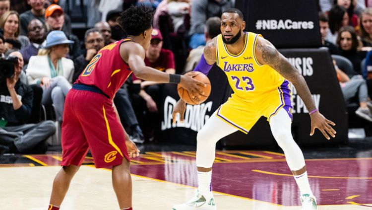 Los Angeles Lakers vs Cleveland Cavaliers. Copyright: © Getty Images