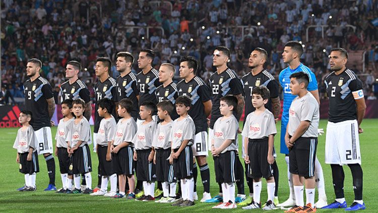 Skuat Timnas Argentina. Copyright: © Getty Images