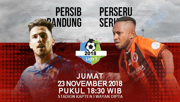 Pertandingan Persib Bandung vs Perseru Serui alami perubahan jadwal. Copyright: © INDOSPORT