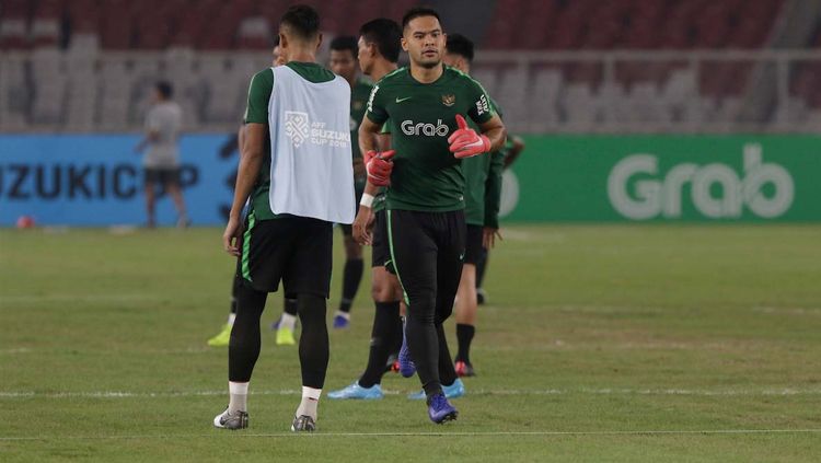 Andritany di sesi latihan Timnas Indonesia. Copyright: © affsuzukicup.com