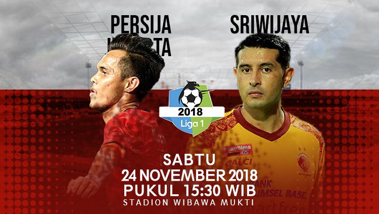 Prediksi pertandingan Persija Jakarta vs Sriwijaya FC Copyright: © INDOSPORT