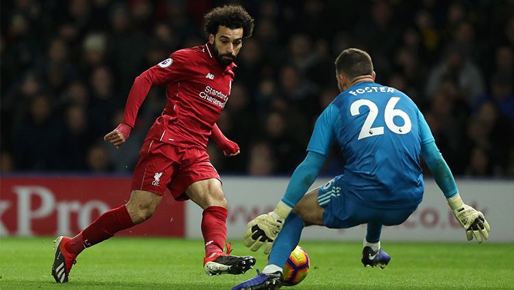 Selebrasi gol Mohamed Salah Copyright: © Getty Images